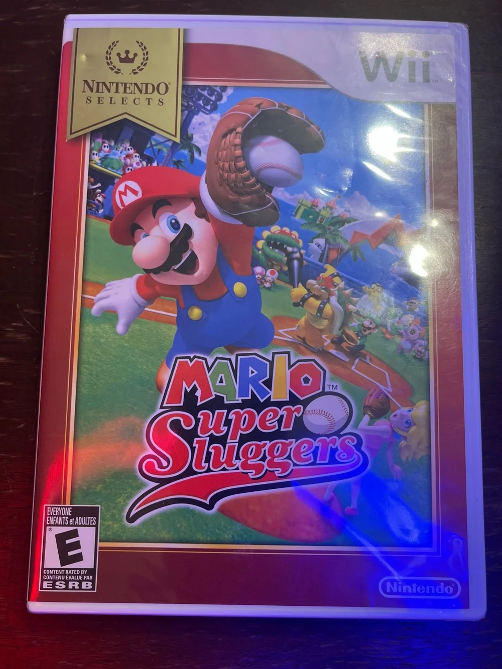 Nintendo Mario Super Sluggers (Red, Blue) - Wii Selects